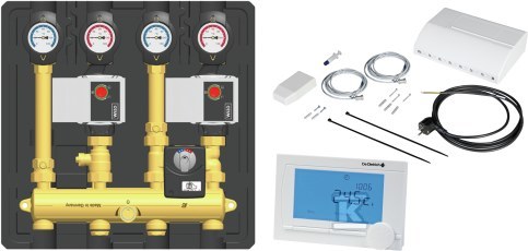 Zestaw hydrauliczny MIX2 z pakietem - 7616233M2